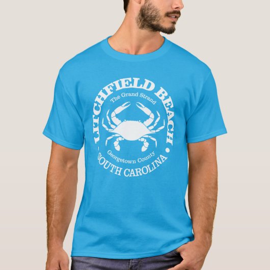 Litchfield Beach (krab) T-shirt (Voorkant)