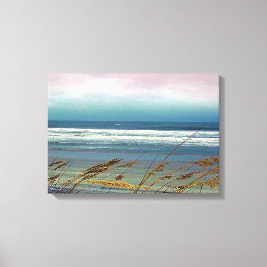 Litchfield Beach, Pawleys Island Ingewikkeld Canva Canvas Afdruk (Voorkant)