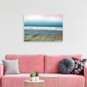 Litchfield Beach, Pawleys Island Ingewikkeld Canva Canvas Afdruk (Insitu (Woonkamer))