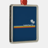 Litchfield Beach South Carolina Metalen Ornament (Rechts)