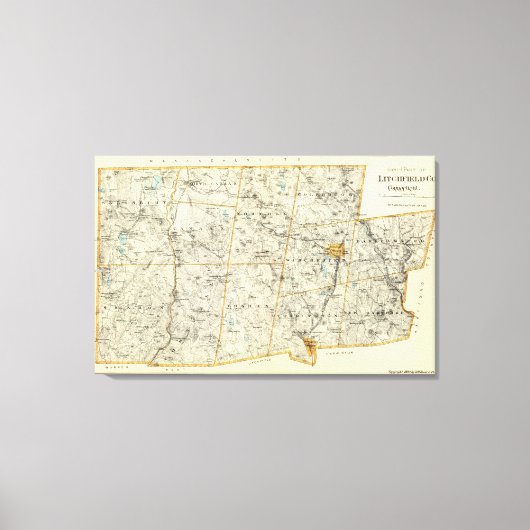 Litchfield Co N Canvas Afdruk (Voorkant)