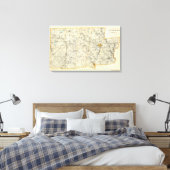 Litchfield Co N Canvas Afdruk (Insitu (Slaapkamer))