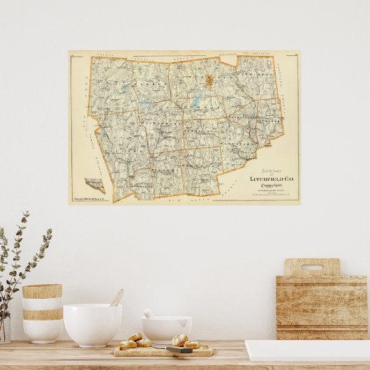 Litchfield Co S Poster (Keuken)