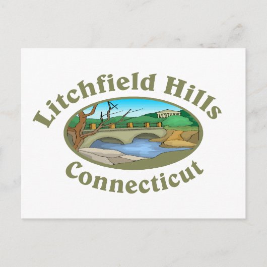Litchfield Hills Briefkaart (Voorkant)