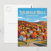 Litchfield Hills VS Briefkaart (Voorkant / Achterkant)