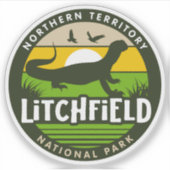 Litchfield, Noordelijk Territorium Australië Stick Sticker (Voorkant)