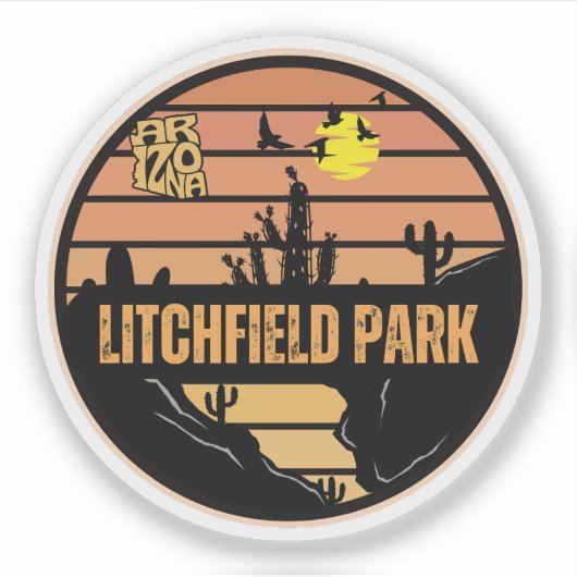 Litchfield Park, Arizona Sticker (Voorkant)