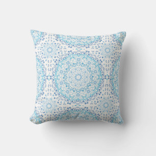 Lite Blue Mandala Decoratief kussen
