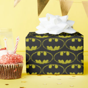 Lite-Brite Bat Emblem Cadeaupapier