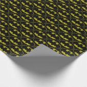 Lite-Brite Bat Emblem Cadeaupapier (Hoek)