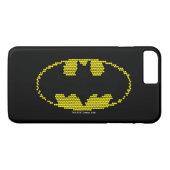 Lite-Brite Bat Emblem Case-Mate iPhone Case (Achterkant (Horizontaal))