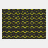 Lite-Brite Bat Emblem Inpakpapier Vel (Voorkant 2)