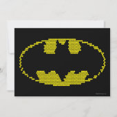 Lite-Brite Bat Emblem Kaart (Voorkant)