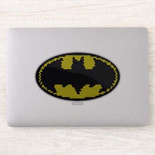 Lite-Brite Bat Emblem Sticker