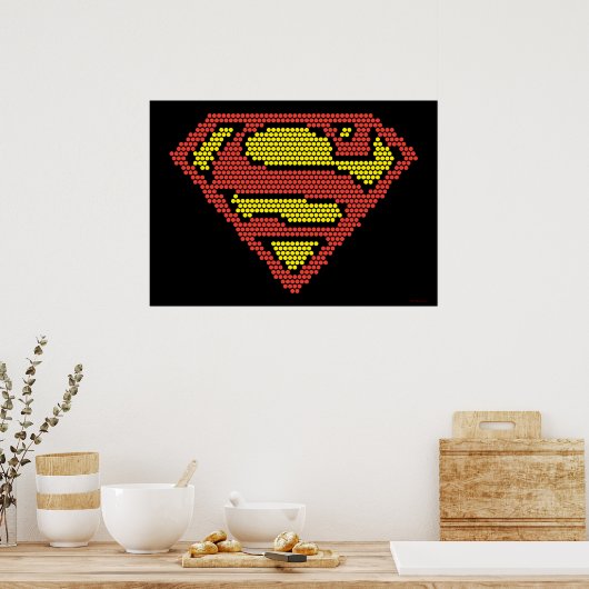 Lite-Brite S-Shield Poster (Keuken)