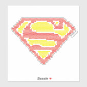 Lite-Brite S-Shield Sticker (Vel)