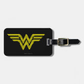 Lite-Brite WW-symbool Bagagelabel (Voorkant horizontaal)