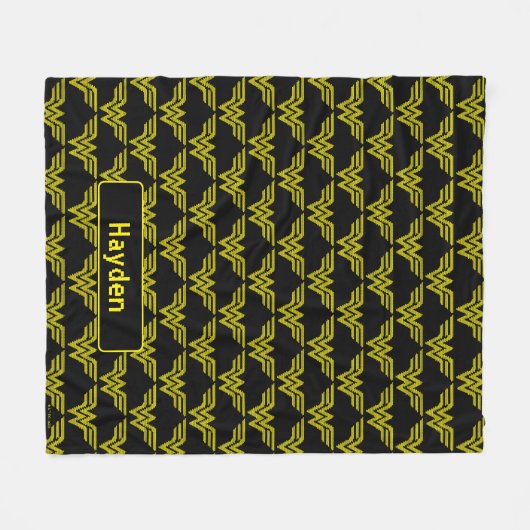 Lite-Brite WW-symbool Fleece Deken (Voorkant (Horizontaal))