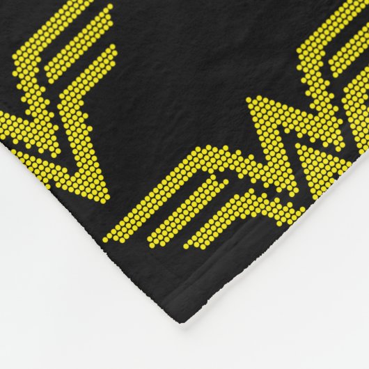 Lite-Brite WW-symbool Fleece Deken (Hoek)