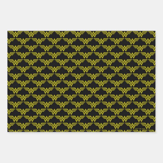 Lite-Brite WW-symbool Inpakpapier Vel (Voorkant)