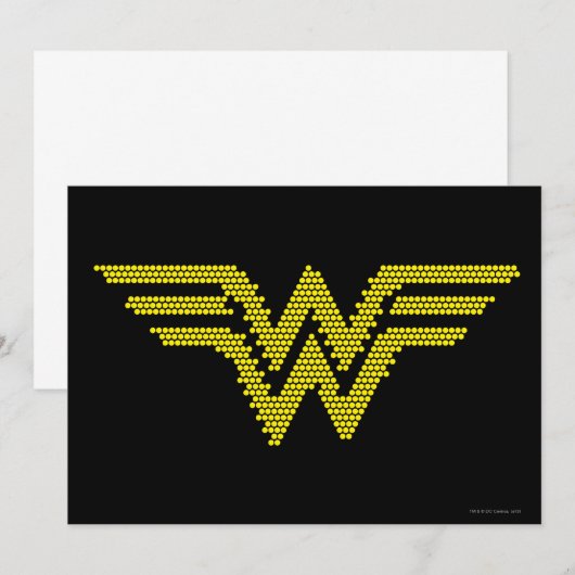 Lite-Brite WW-symbool Kaart (Voorkant / Achterkant)