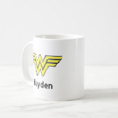 Lite-Brite WW-symbool Koffiemok (Voorkant links)