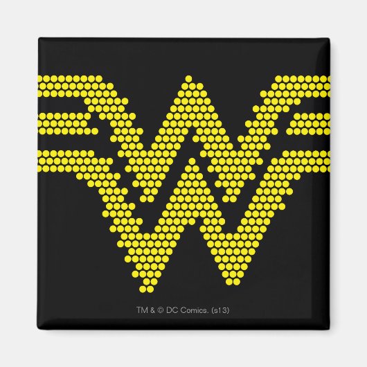 Lite-Brite WW-symbool Magneet (Voorkant)