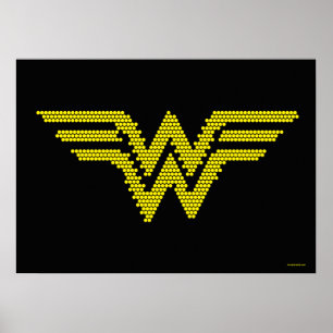 Lite-Brite WW-symbool Poster