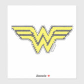 Lite-Brite WW-symbool Sticker (Vel)