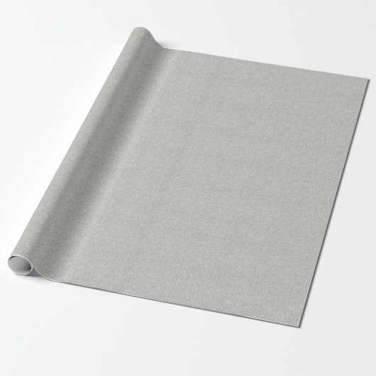 Lite Grey Tweed Wrapping Paper Cadeaupapier (Uitgerold)