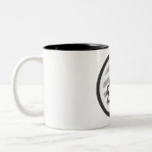 Litecoin Coffee Cup Tweekleurige Koffiemok (Links)
