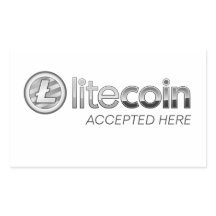 Litecoin geaccepteerd hier Rechthoekschakelaars