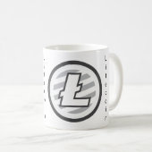 Litecoin Kupa Coffee Koffiemok (Voorkant rechts)