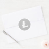 Litecoin LTC Classic Stickers (vel van 20) (Envelop)
