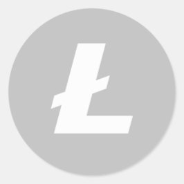 Litecoin LTC Classic Stickers (vel van 20)