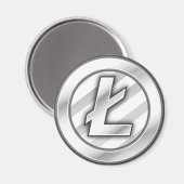 Litecoin Magnet (Voorkant / Achterkant)