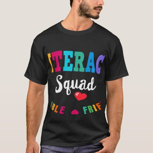 Literac, docent-interventionist t-shirt (Voorkant)