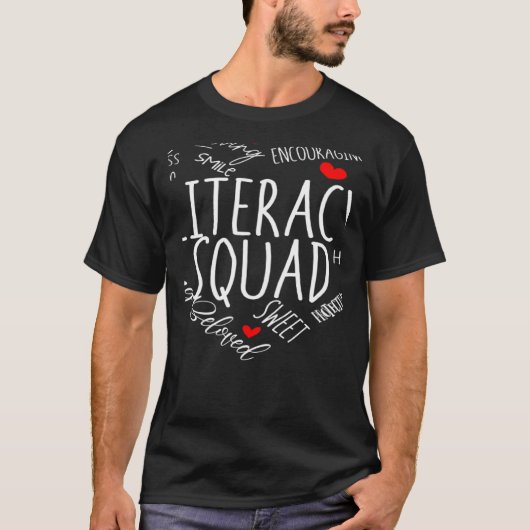 Literac, docent-interventionist t-shirt (Voorkant)
