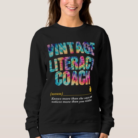 Literacy Coach Appreciation Week Back to School  1 Trui (Voorkant)