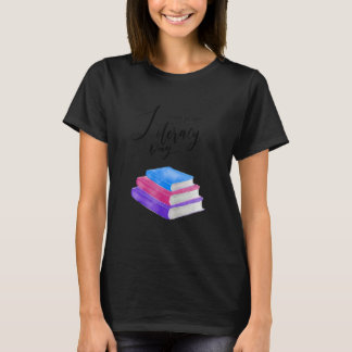 Literacy Coach International Literacy Day T-shirt