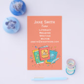 Literacy English or Wiskunde tutoring business Fly Flyer (Enkel)