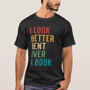 Literair boekachtig charisma Ik kijk beter gebogen T-shirt