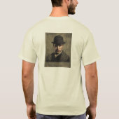 Literaire boekenliefhebber T-shirt (Achterkant)