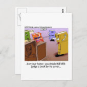 Literaire Courtroom Drama Funny Gifts T - shirts M Briefkaart (Voorkant / Achterkant)