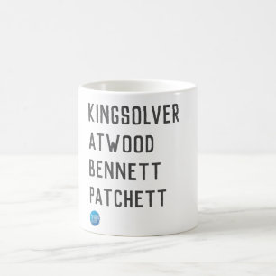 Literaire fictie auteurs T-shirt Koffiemok