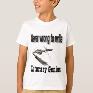 Literaire Geniale T-shirts