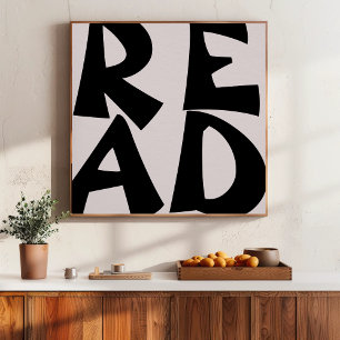 Literaire inspiratie: het READ-Poster Poster