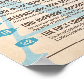 Literaire Kalender Februari Poster (Hoek)