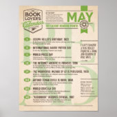 Literaire kalender mei poster (Voorkant)
