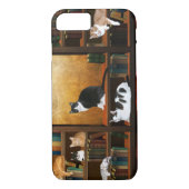 Literaire katten Case-Mate iPhone case (Achterkant)